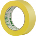 004004, BOLL, Стрічка маскуюча жовта 80°C, 38мм x 50м