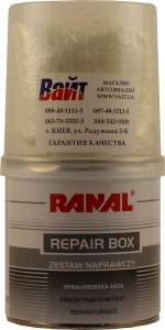 Купить Ремонтний комплект Ranal, смола + склотканина, 0,25 кг - Vait.ua