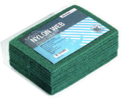 Купить Скотч-брайт Nylon Web Indasa (зелений), 230мм х 155мм х 6мм - Vait.ua