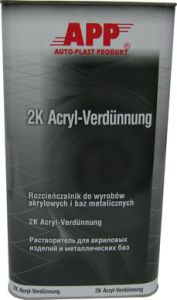 Купить 030140 Розчинник нормальний APP до акрилових та базових продуктів <APP-2K-Acryl-Verdünnung-AVN>, 30л - Vait.ua