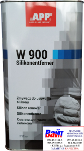 Купить 030160 Змивка для видалення силікону (знежирювач) APP W900 Silikonentferner 5л - Vait.ua