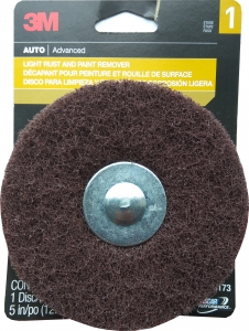 Купить 03173 Диск для очищення металу та пластику 3M Light Rust and Paint Remover 130мм 130мм - Vait.ua