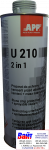 050111 Засіб для захисту кузова та рідка маса ущільнююча (герметик) APP-U210 "2 в 1" 1л, сіре