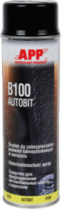 Купить 050600 Засіб для захисту автомобільних шасі аерозольний APP-Autobit, чорний, 500мл - Vait.ua