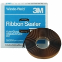 08612 Спеціалізований стрічковий герметик 3M™ Windo-Weld™ Round Ribbon Sealer для лобового скла без ущільнювачів, 10мм х 4,5м