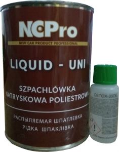 Купить Шпаклівка рідка NCPro, що розпилюється, 1,2 кг - Vait.ua