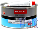 Шпатлёвка Novol FIBER MICRO со стекловолокном, 1,8 кг