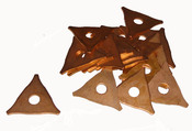 Треугольники сварочные омеднённые Tecna для споттера