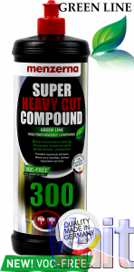 Купить Высокоабразивная полировальная паста VOC-FREE «MENZERNA» GREEN LINE Super Heavy Cut Compound 300, 1л (1,3кг) - Vait.ua