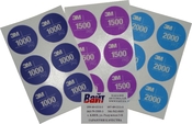 33889 Абразивные диски для устранения дефектов 3M™ Paint Defect Removal Abrasive, диам. 32мм, Р1000 (комплект 6 штук)