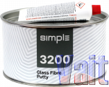 343060, Simple, GLASS FIBRE PUTTY Шпаклівка армована скловолокном, 1.7 кг