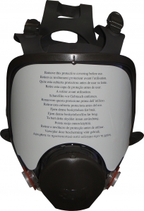 Купить 6800 Повнолицьова маска 3M для фарбувальних робіт серії 6000, без фільтрів, середня - Vait.ua
