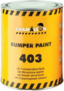 Купить 14036 Фарба для бампера структурна CHAMAELEON 403 Bamper Paint сіра, 1л - Vait.ua