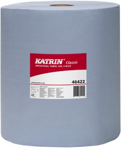 Купить 464224/46422 Паперовий протирочний матеріал Katrin Classic XXL 3 Blue, 190м, 500 аркушів - Vait.ua