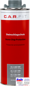 Купить 5-601-1000, C.A.R.FIT, Stone Chip Protection, Антигравійне сіре покриття для захисту днища та нижньої частини кузова, 1кг - Vait.ua