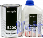 551551, Simple, WASH PRIMER Грунт антикоррозионный кислотный протравливающий. Бежевый, 0.8 л + 0.4 л