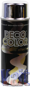 Купить Deco Color, Фарба аерозольна, хром, срібло, 400мл - Vait.ua