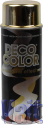 Deco Color, Фарба аерозольна, хром, золото, 400мл
