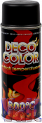 Deco Color Краска термостойкая, black, аэрозоль 400мл