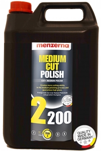 Купить Середньозерниста полірувальна паста 2-го кроку полірування "MENZERNA" Heavy Cut Polish 2200, 5л / 5,2кг - Vait.ua