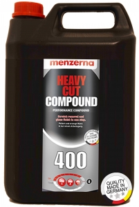 Купить Багатокрокова крупнозерниста полірувальна паста «MENZERNA» Heavy Cut Compound 400, 5л / 5,6 кг - Vait.ua