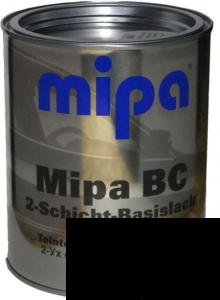 Купить 600 Базове покриття "металік" Mipa "Чорний", 1л - Vait.ua