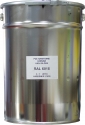 Эмаль полиуретановая RAL 6016 в комплекте с отвердителем и растворителем, банка 20л 