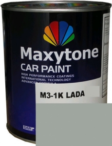 Купить 671 Акрилова автоемаль Maxytone 2К Acryl Autolack "Світло-сіра" в комплекті з затверджувачем - Vait.ua