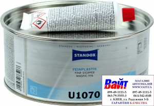 Купить Standox Fine Stopper U1070, Дрібнозерниста шпаклівка, для пластику (1кг), 02086506, 86506, 4024669865066 - Vait.ua