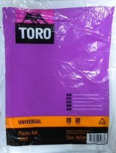 Купить Плівка маскувальна TORO прозора, 4 х 5м, 5 мікрон - Vait.ua