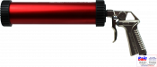 AH097002 ANI A/525/S Пневматический пистолет выдавливатель для гильз 310мл 11/A (внешняя резьба 1/4M) с обратным клапаном A/525/S