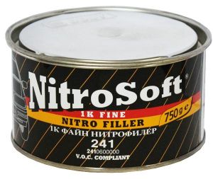Купить Однокомпонентна нітрошпаклівка BODY Nitro Soft 1К, 0,75 кг - Vait.ua
