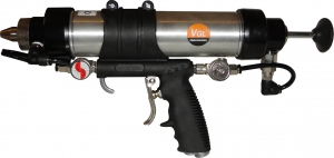 Купить Універсальний пістолет VGL CG2033MCR-9 для картриджів та м'яких труб, 400мл, пневматичний - Vait.ua