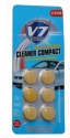 Летний концентрат в бачек омывателя CLEANER COMPACT Expert V7, с запахом "Лимон" (6 таблеток)