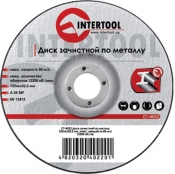 Круг зачистной по металлу INTERTOOL CT-4024, 180 х 6,0 х 22,2 мм