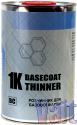 Carbon, Basecoat Thinner, Растворитель для базовой краски, железная банка 1л/0,85кг