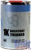 Carbon, Basecoat Thinner, Растворитель для базовой краски, железная банка 1л/0,85кг