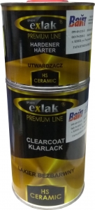 Купить 2К акриловий лак EXLAK HS Ceramic 1л + затверджувач 0,5л - Vait.ua