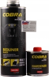COBRA Truck Bedliner Захисне покриття із структурним ефектом на базі поліуретанових смол 2K (0,6 л + 0,2 л), чорне