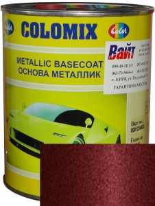 Купить 132 Емаль базова з ефектом металік COLOMIX "Вишня", 1л - Vait.ua