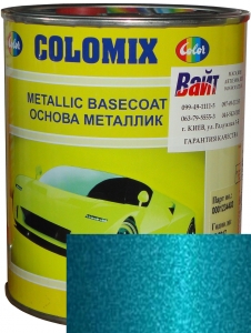 Купить 460 Емаль базова з ефектом металік COLOMIX "Аквамарин", 1л - Vait.ua