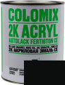 40098432, COLOMIX 2K Акрилова емаль, MERCEDES 040 BLACK, 0,8 кг у комплекті з затверджувачем 0,14 кг