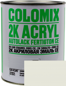 Купить 40094632, COLOMIX 2K Акрилова емаль, OLYMPIC WHITE, 0,8 кг у комплекті з затверджувачем 0,14 кг - Vait.ua