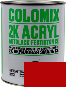 Купить 40096332, COLOMIX 2K Акрилова емаль, FORD P9 SPANISH ROT, 0,8 кг у комплекті з затверджувачем 0,14 кг - Vait.ua