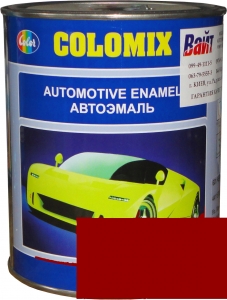 Купить 1015 Алкідна однокомпонентна автоемаль COLOMIX "Червона", 1л - Vait.ua