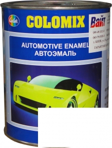 Купить 224 Алкідна однокомпонентна автоемаль COLOMIX "Біла", 1л - Vait.ua