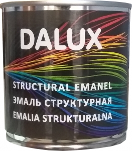 Купить Фарба DALUX структурна для бамперів однокомпонентна, чорна, 0,25л - Vait.ua