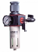 Фильтр-влагомаслоотделитель DeVilbiss с регулятором давления DVFR-3