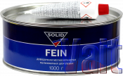 Доводочна дрібнозерниста поліефірна шпаклівка Solid Fein, 1кг