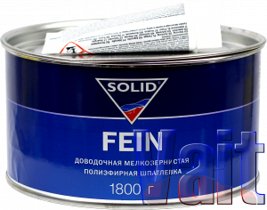 Купить Доводочна дрібнозерниста поліефірна шпаклівка Solid Fein, 1,8 кг - Vait.ua